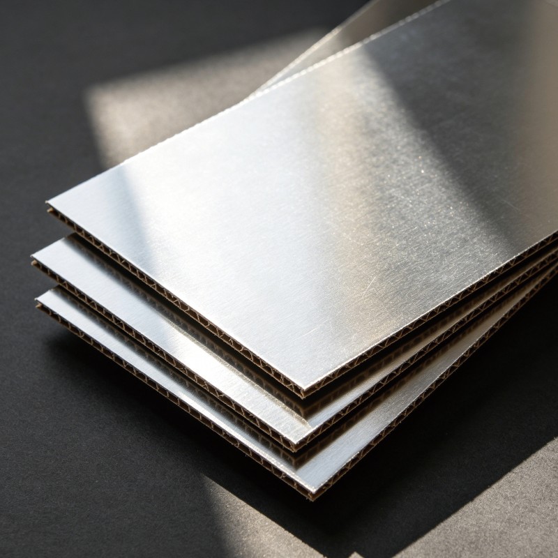 Cartone laminato in alluminio personalizzato